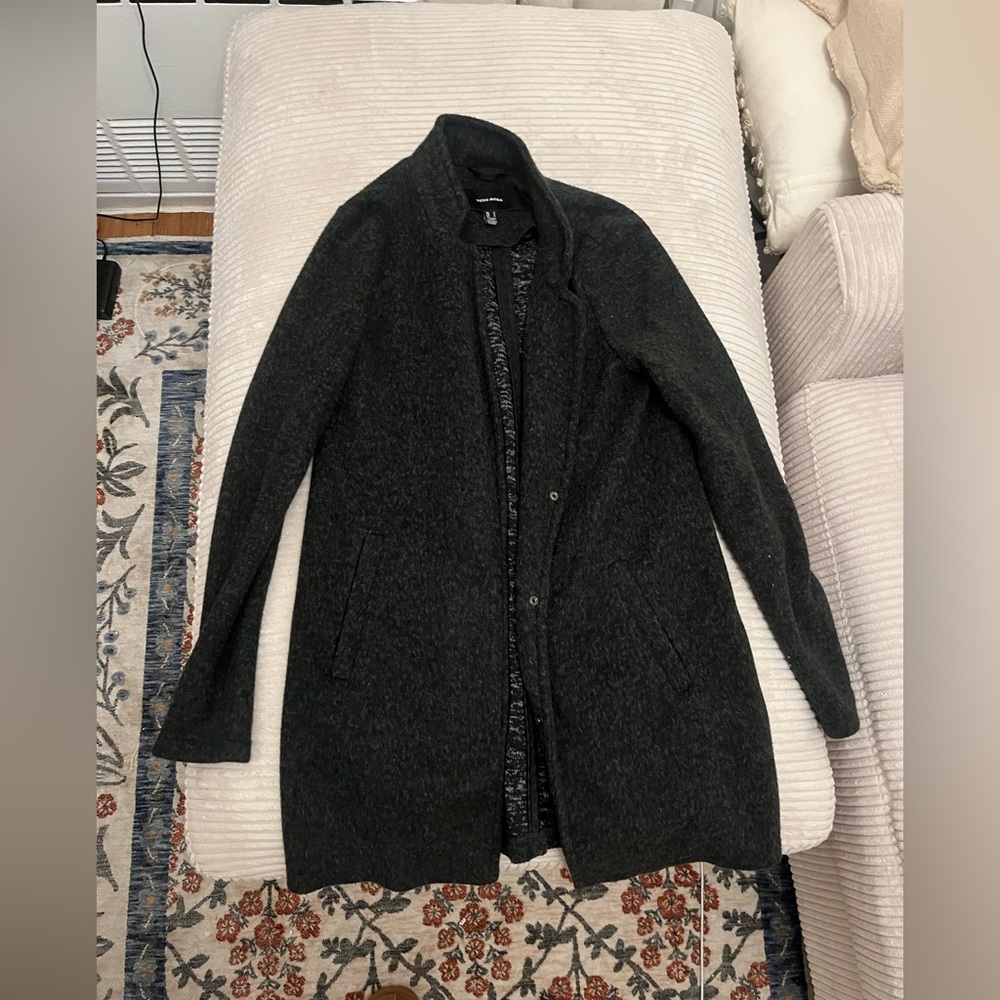 Gray cardigan